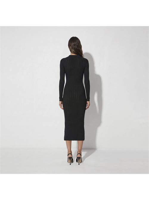 Abito in maglia con ricami à jour ELISABETTA FRANCHI | AM08B66E2/110